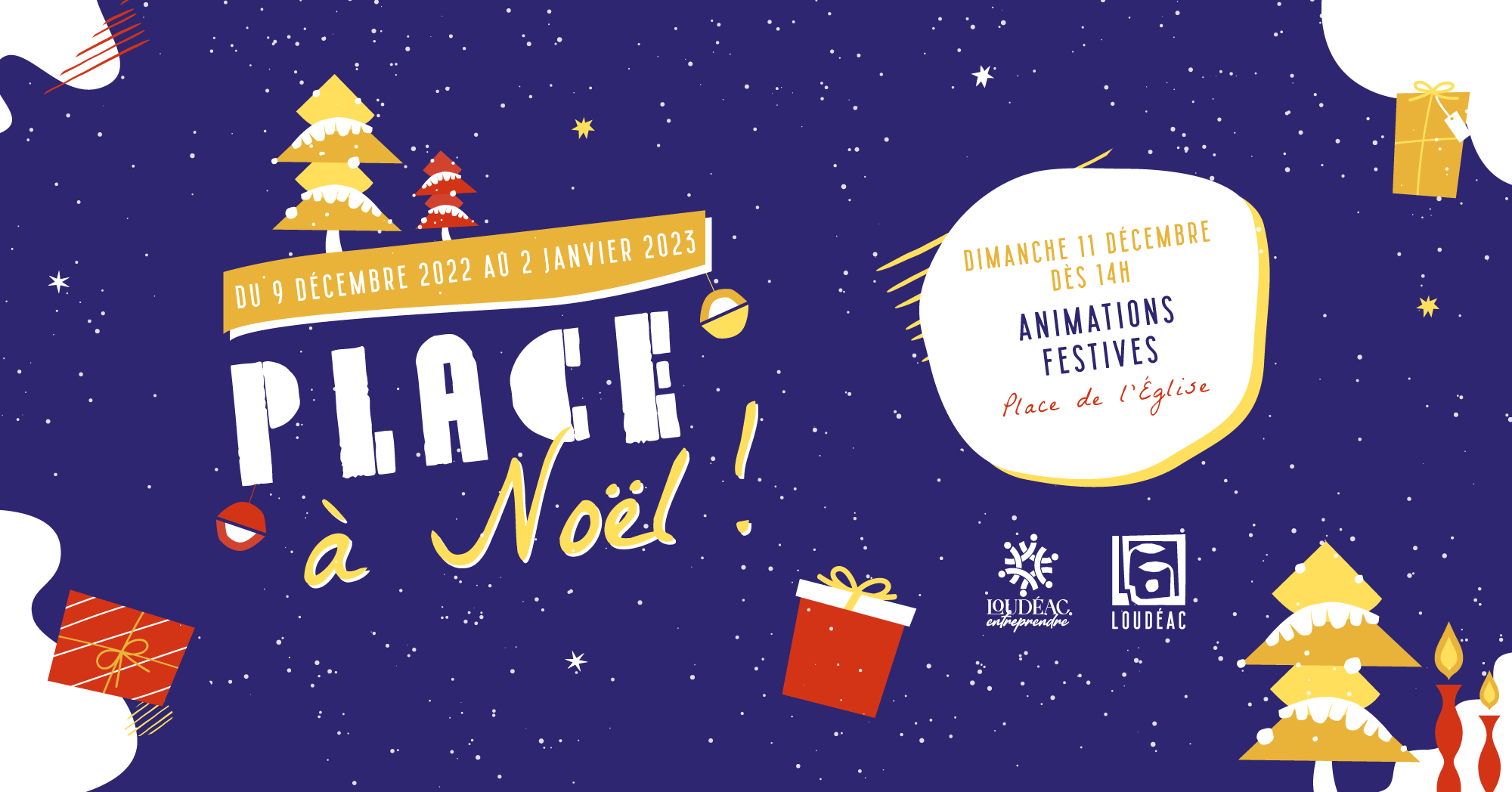 Un après-midi festif: jeux, animations, découvertes, en présence du père Noël.